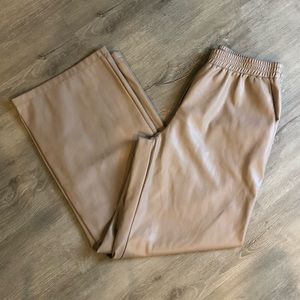 Faux Leather Pants